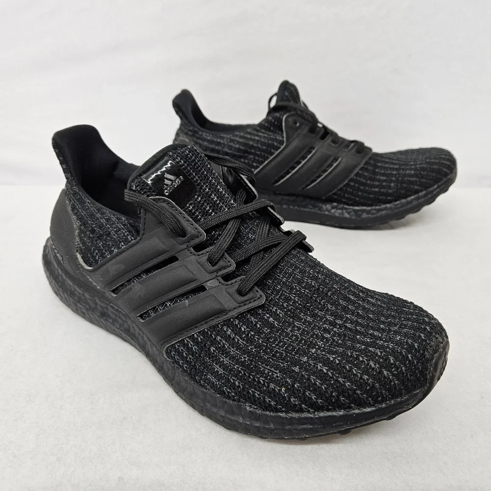 Adidas Ultraboost‎ 4.0 DNA Running Shoes H02590 Black Active Red Womens Size 8.5